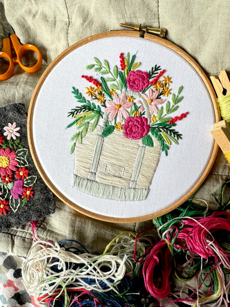 July 2026 Pattern of the Month Club - A Digital Embroidery Pattern Subscription