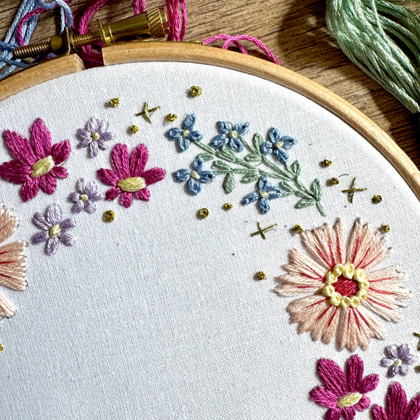 April 2025 Embroidery PDF Pattern  - Re-release