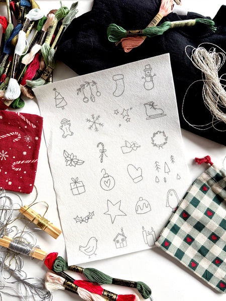 December 2025 Pattern of the Month Club - A Digital Embroidery Pattern Subscription