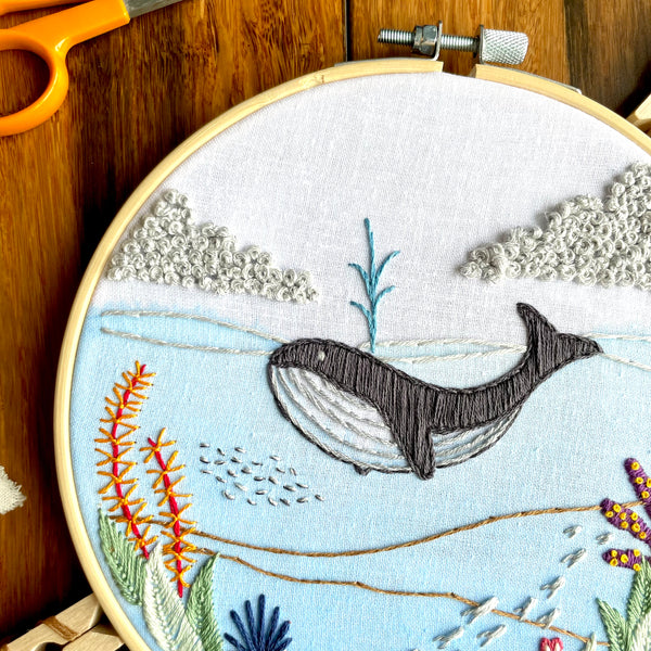 August 2022 Embroidery PDF Pattern  - Re-release