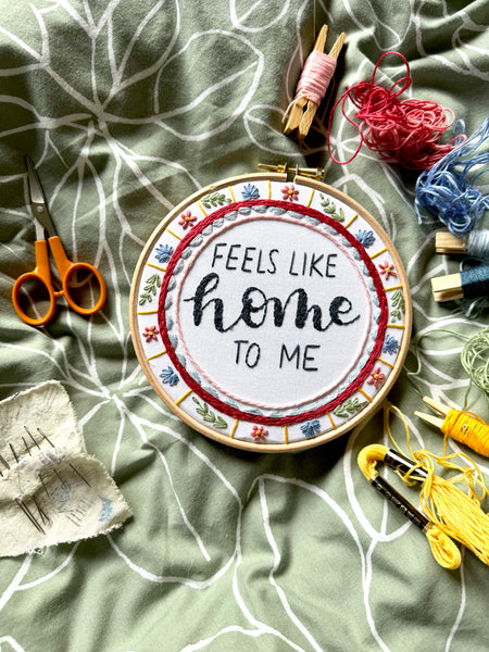 June 2025 Embroidery PDF Pattern  - Re-release