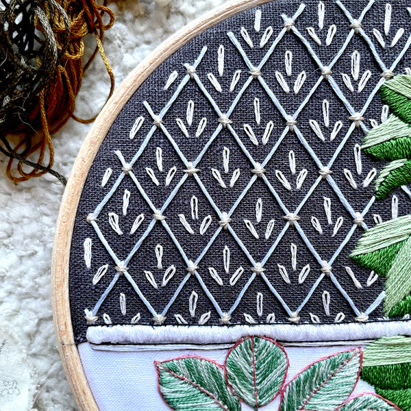 February 2024 Embroidery PDF Pattern  - Re-release