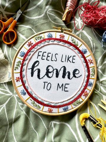 June 2025 Embroidery PDF Pattern  - Re-release