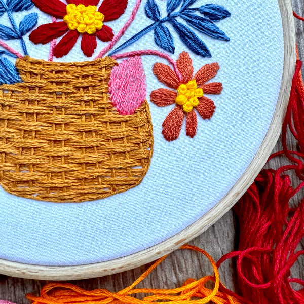 June 2024 Embroidery PDF Pattern  - Re-release