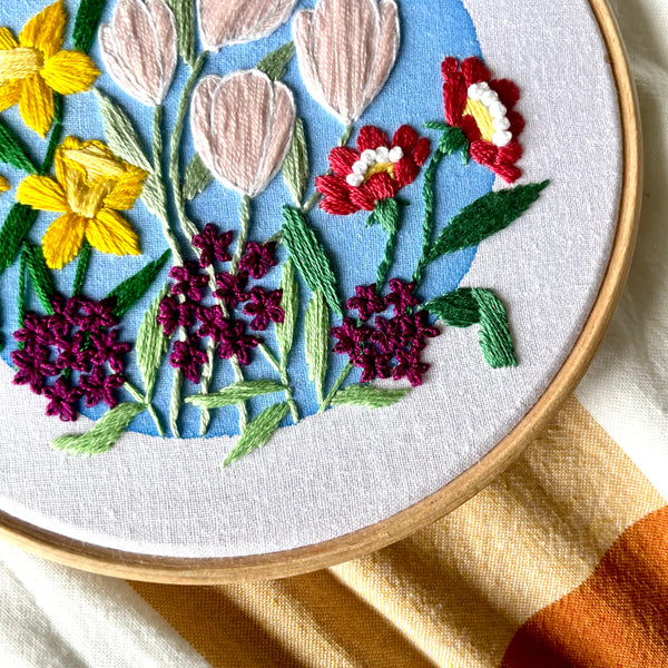 March 2024 Embroidery PDF Pattern  - Re-release