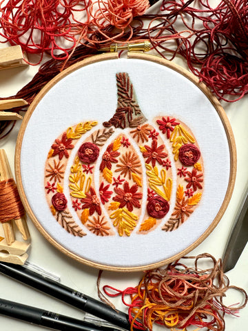 October 2025 Pattern of the Month Club - A Digital Embroidery Pattern Subscription