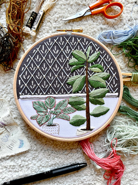 February 2024 Embroidery PDF Pattern  - Re-release