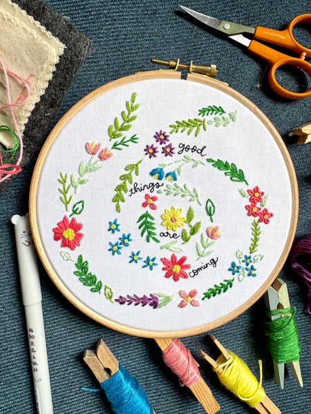 June 2026 Pattern of the Month Club - A Digital Embroidery Pattern Subscription