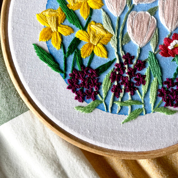 March 2024 Embroidery PDF Pattern  - Re-release