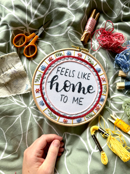 June 2025 Embroidery PDF Pattern  - Re-release