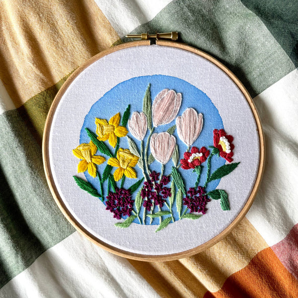 March 2024 Embroidery PDF Pattern  - Re-release