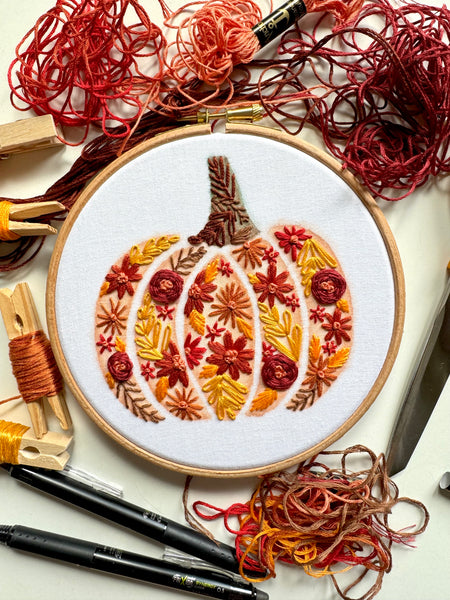 October 2025 Pattern of the Month Club - A Digital Embroidery Pattern Subscription