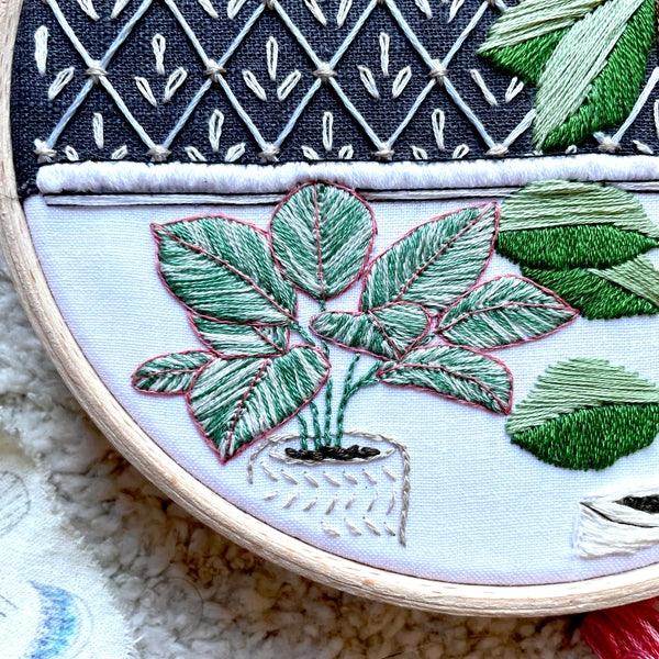 February 2024 Embroidery PDF Pattern  - Re-release