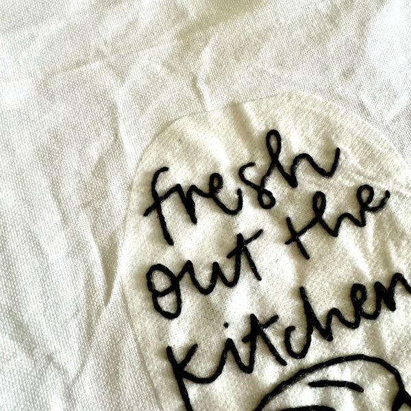 The Tea Towel Stitchalong, Live Video Tutorials on Instagram