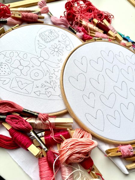 The 2025 FREE February Stitchalong, Live Video Tutorials on Instagram