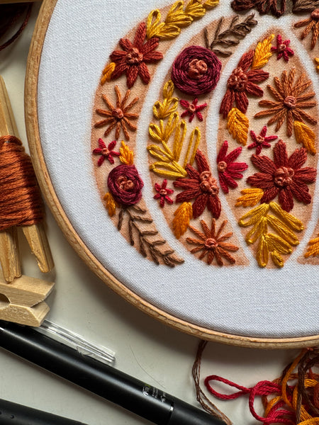 October 2025 Pattern of the Month Club - A Digital Embroidery Pattern Subscription