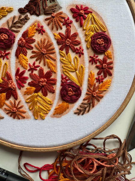 October 2025 Pattern of the Month Club - A Digital Embroidery Pattern Subscription