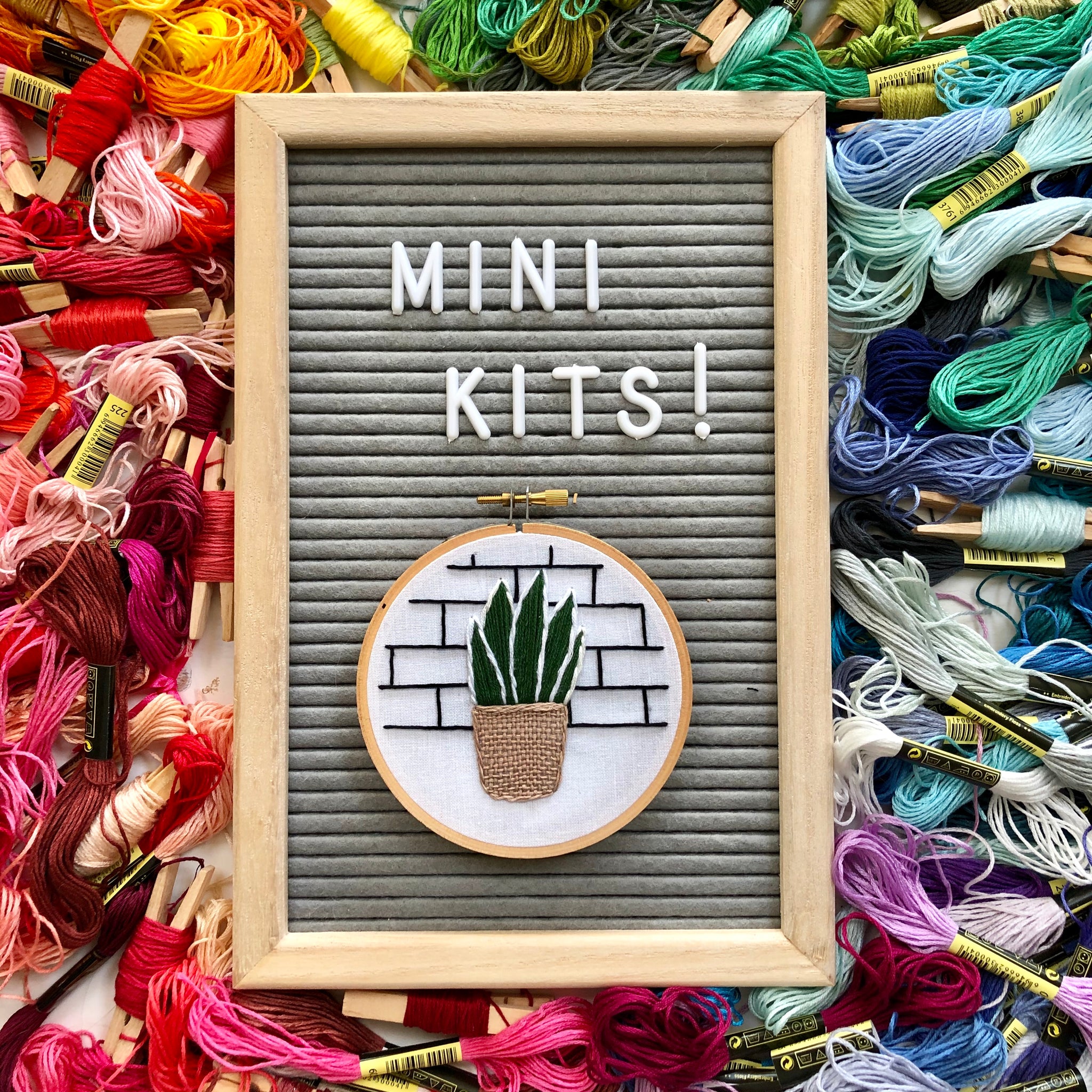 Embroidery Kits – thebarmyfox