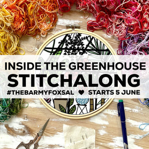 Inside the Greenhouse Stitchalong, Live Video Tutorials on Instagram