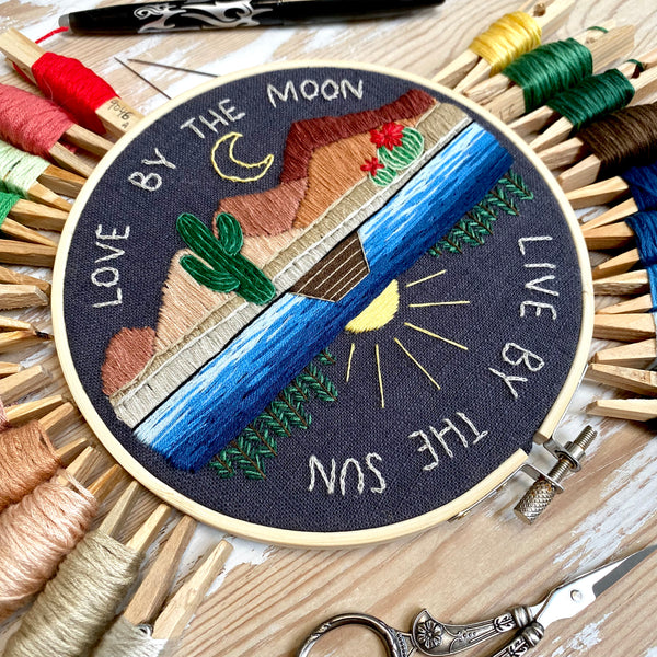 July 2021 Embroidery PDF Pattern  - Re-release
