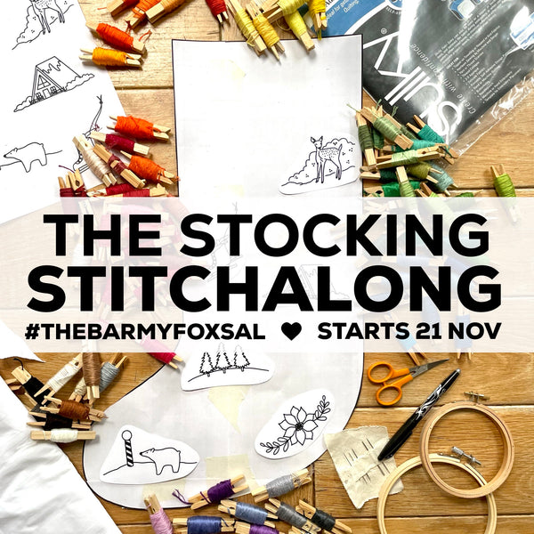 The Stocking Stitchalong, Live Video Tutorials on Instagram